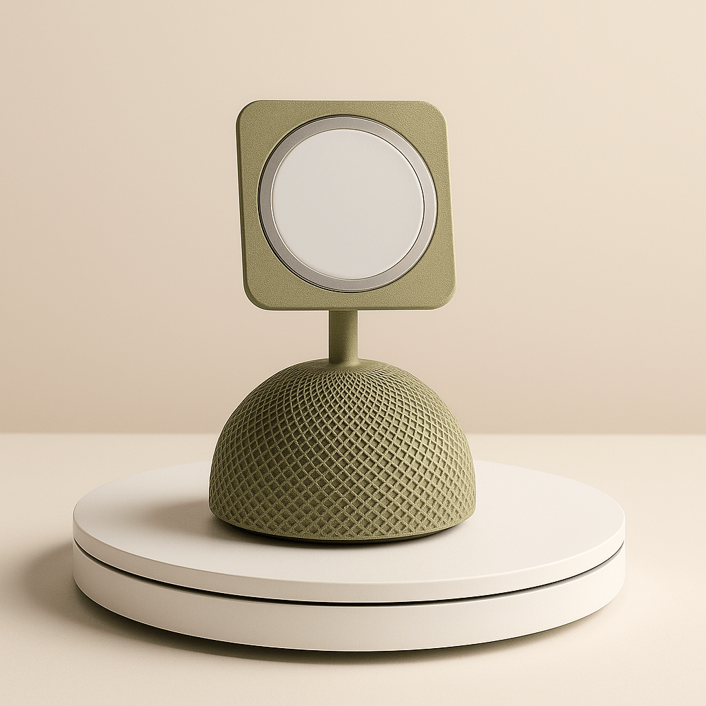 DazzlerCraft RetroDock™ – MagSafe Stand with HomePod Mini Base