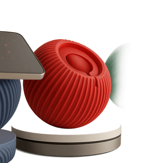 DazzlerCraft OrbitDock™ – MagSafe Phone Stand with Sculpted Shell Base