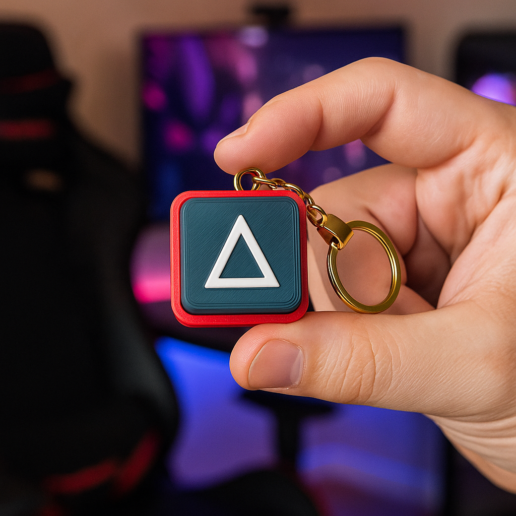 SquadKey™ – Red Guard Collector Keychain