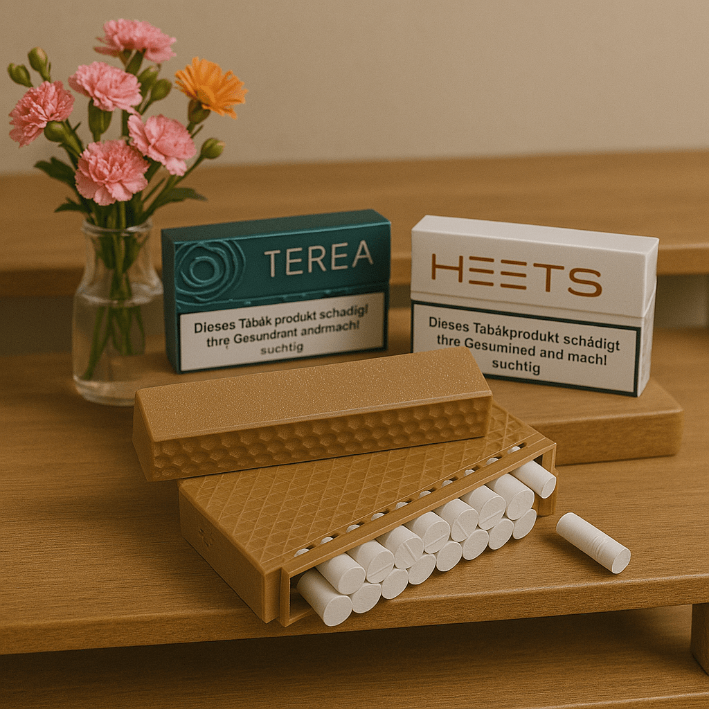 DazzlerCraft IQOS Capsule Vault – Premium HEETS & TEREA Storage Case