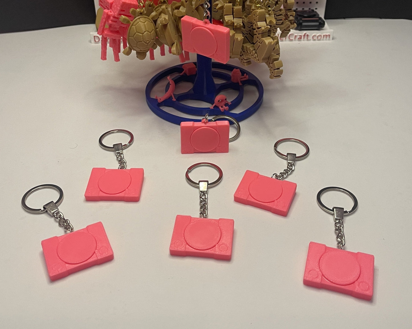 ๐ฎ Mini Retro PlayStation Keychain