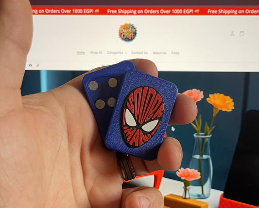 🕷️ WebSlide™ 22X – Magnetic Fidget Slider (Spider-Man Edition)