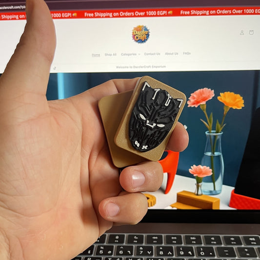 PantherSlide™ 22X – Magnetic Fidget Slider (Black Panther Edition)