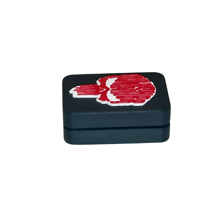 PunishSlide™ 22X – Magnetic Fidget Slider (Red Skull Edition)