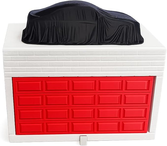 GarageStyle Wall-Mounted Key Holder with Shelf – Car Garage Design