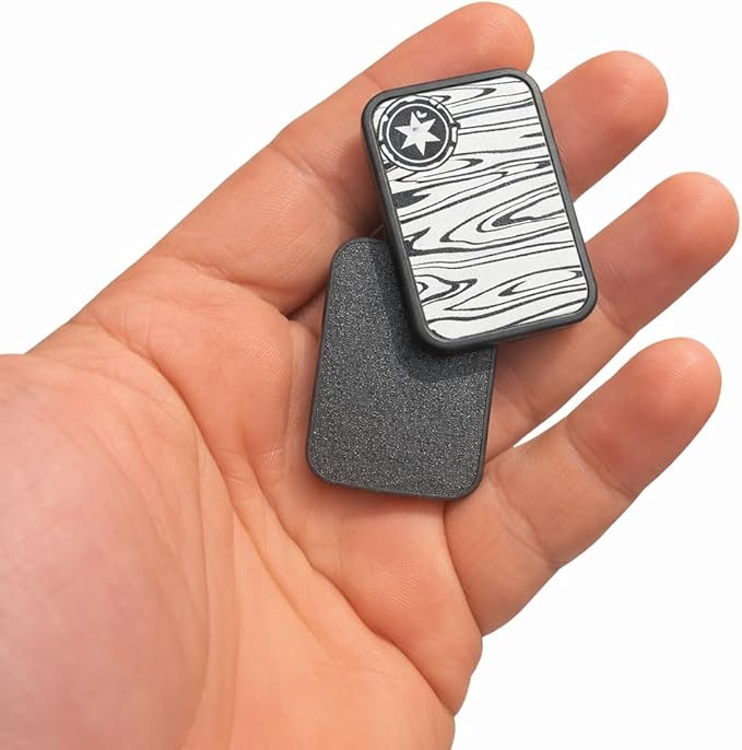 X24 Magnetic EDC Slider – Wood Grain Design with Star Detail