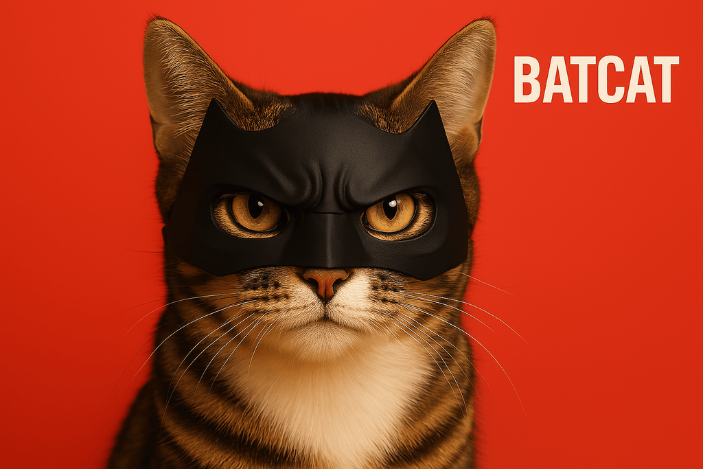 Black Cat Mask Costume Accessory, Half-Face Design, Pet Dress Up