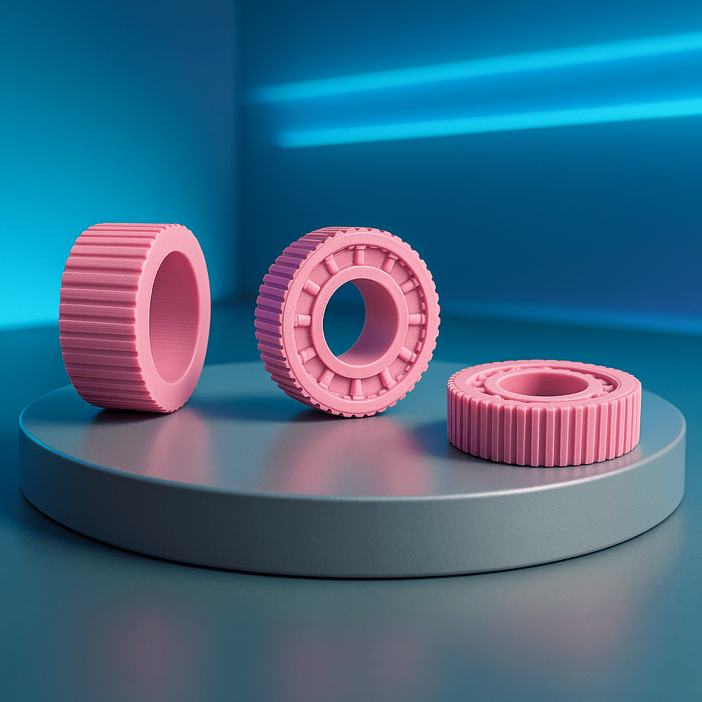 Dazzler Craft MechCore Rings – Neon Pink Edition