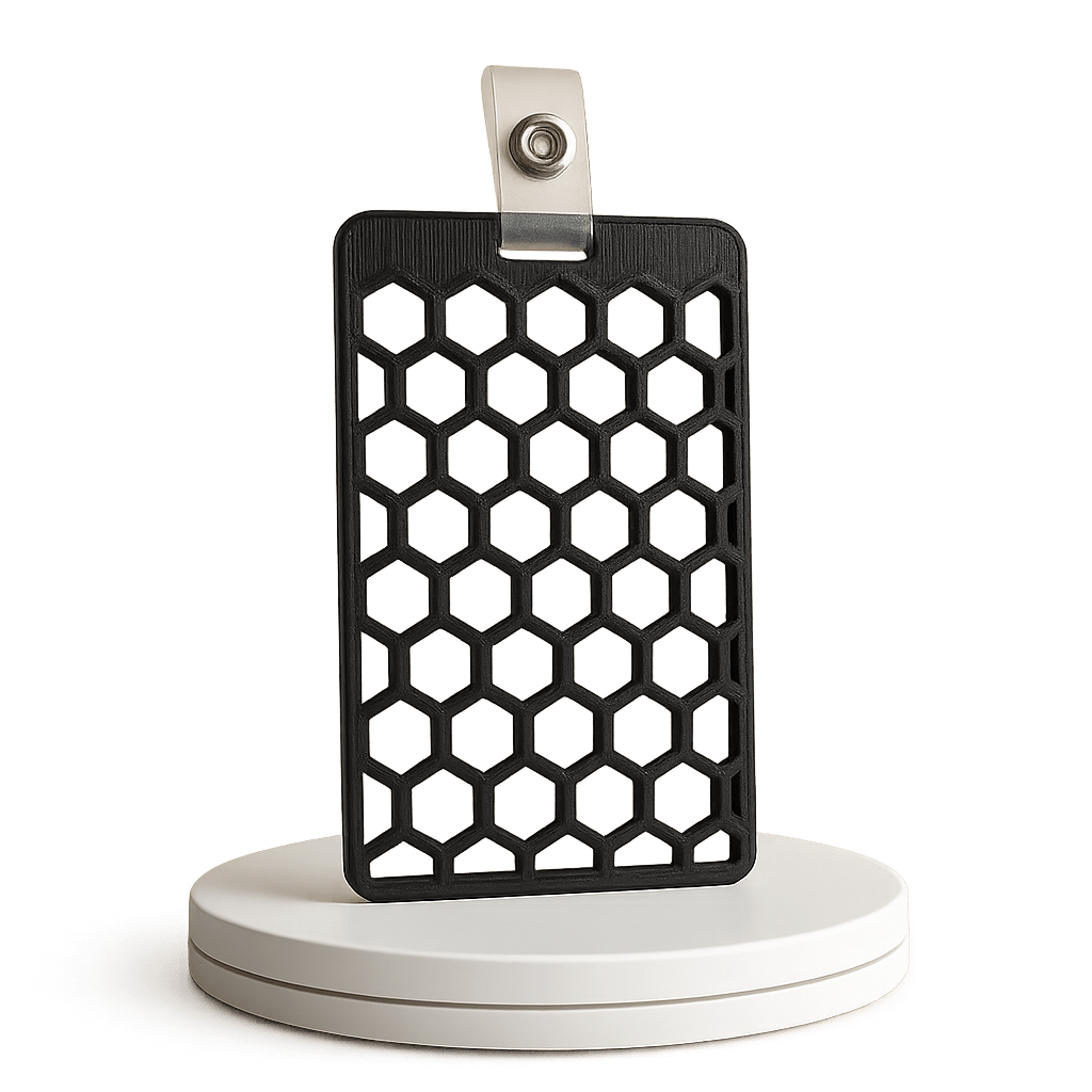 HexiClip™ ID Holder by DazzlerCraft
