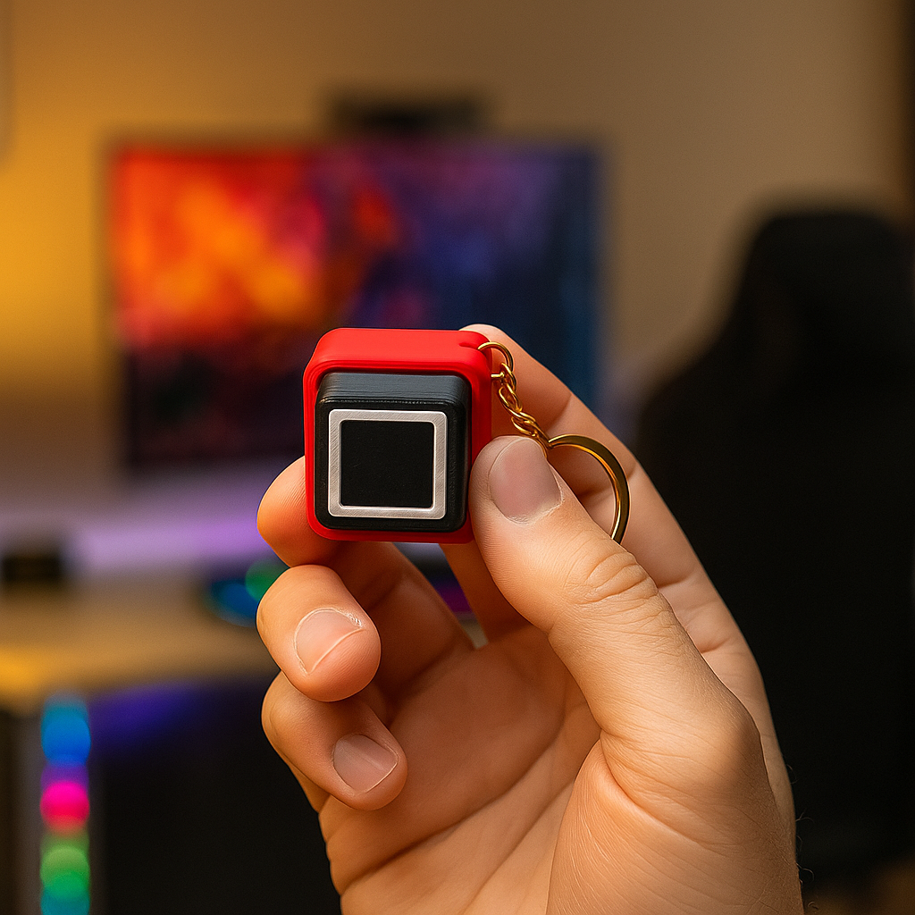 SquadKey™ – Red Guard Collector Keychain