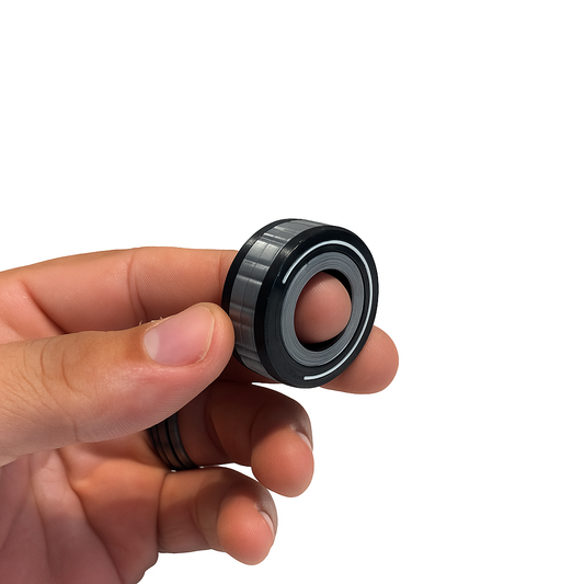 MagnoClick 16™ Magnetic Ring Spinner – Slow-Click Fidget Ring with 16 Powerful Magnets & Precision Bearing for Focus, Calm & Stress Relief