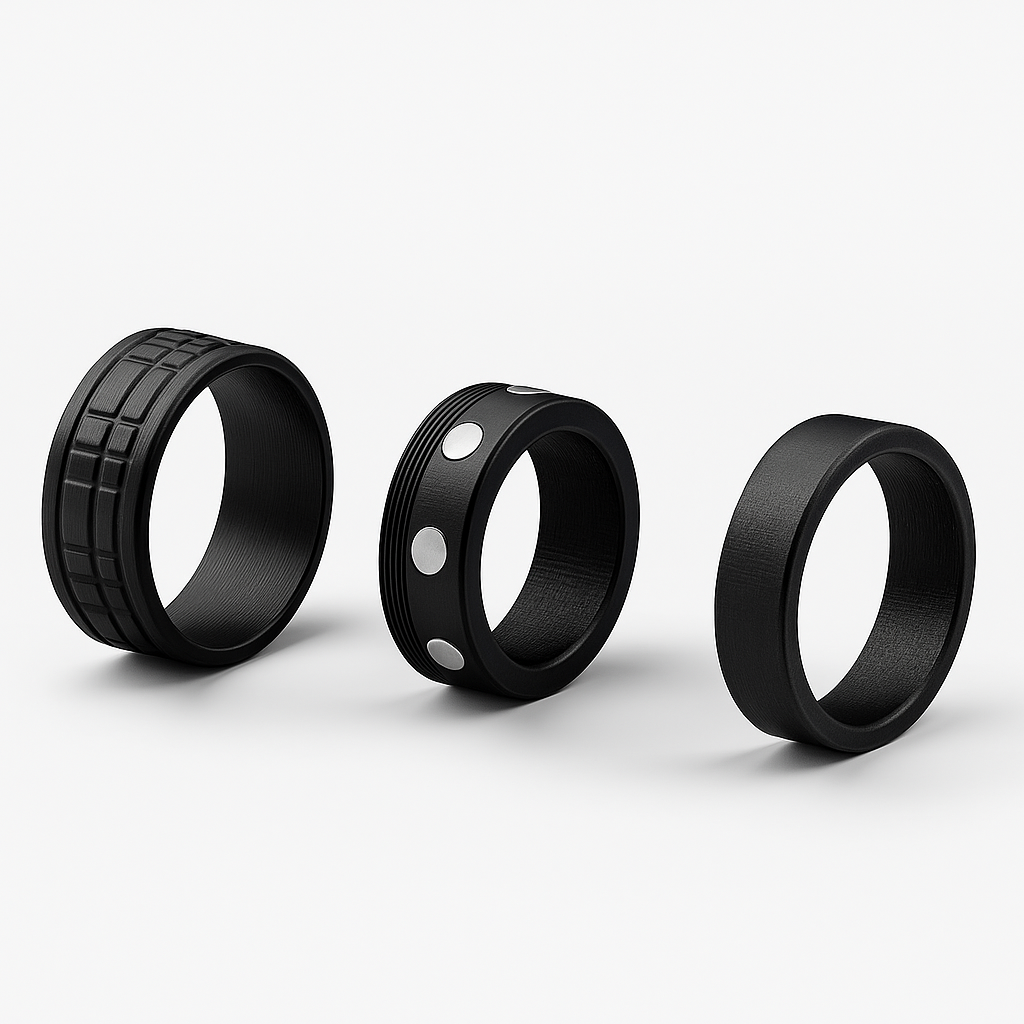 MagnoClick 16™ Magnetic Ring Spinner – Slow-Click Fidget Ring with 16 Powerful Magnets & Precision Bearing for Focus, Calm & Stress Relief