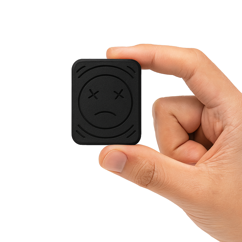 MagSad Slider Fidget – 24-Magnet Precision Slider Toy with Imposed Sad Face Design