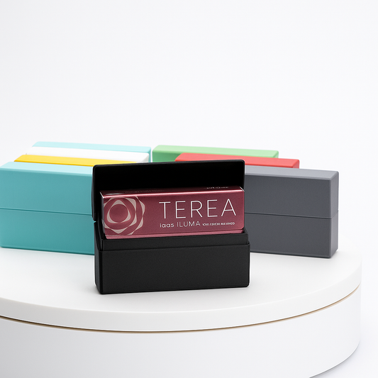 GuardBox Premium Hard Shell Protective Case for Tobacco Sticks, Multi-Color Storage Holder, Crush-Resistant Pocket Sleeve