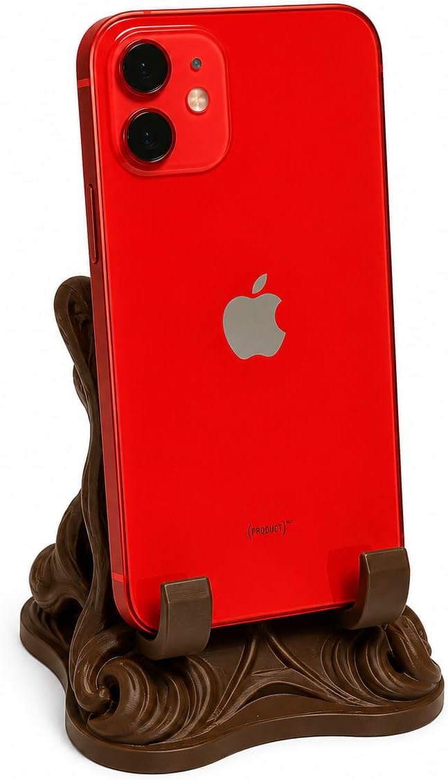 Woodland Squirrel Phone Stand Decorative Desktop Mobile Holder