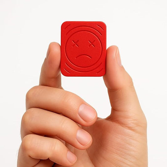 MagSad Slider Fidget – 24-Magnet Precision Slider Toy with Imposed Sad Face Design