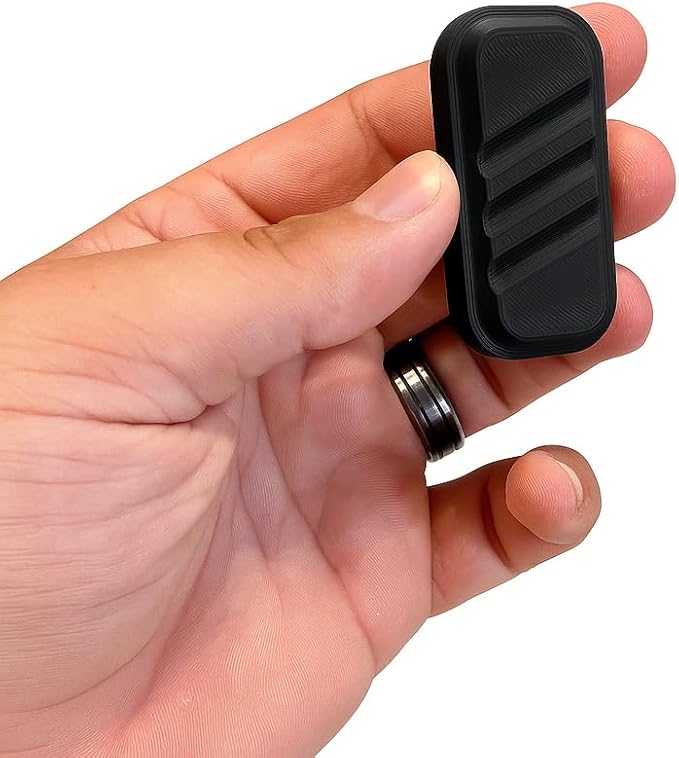 DesertGlide 20X Magnetic Fidget Slider, Gold Metallic, Portable Stress Relief Toy