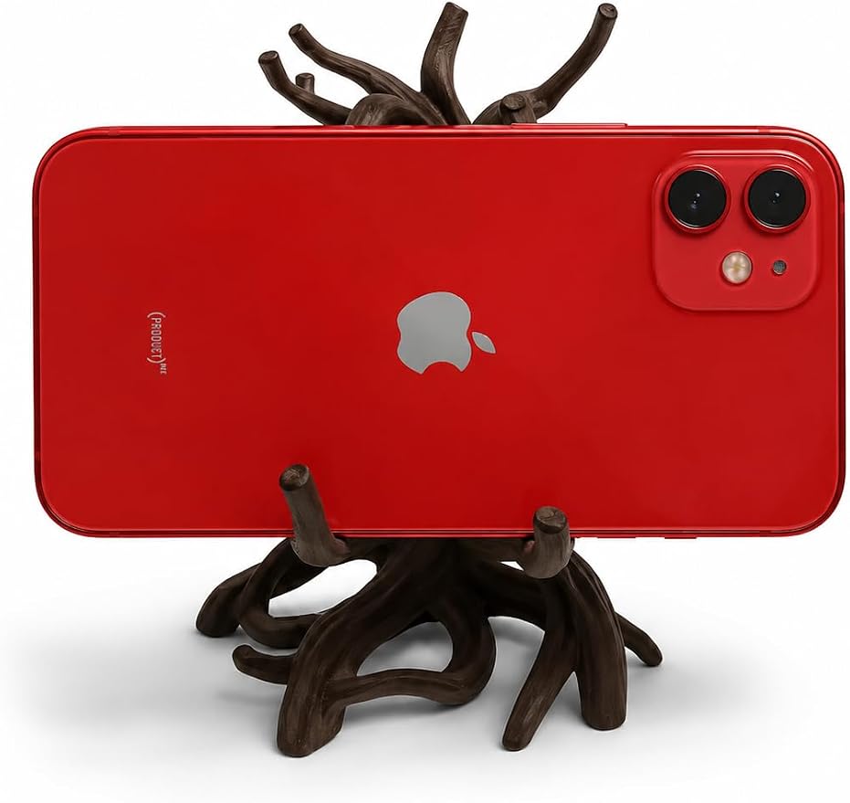 TreeDock™ Wooden Tree Phone Stand for iPhone & Android