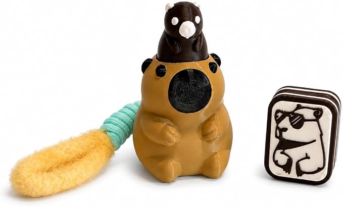 Mr.Fidgey CapyVerse™ Complete Collection 5 Capybara Clicker Keychains