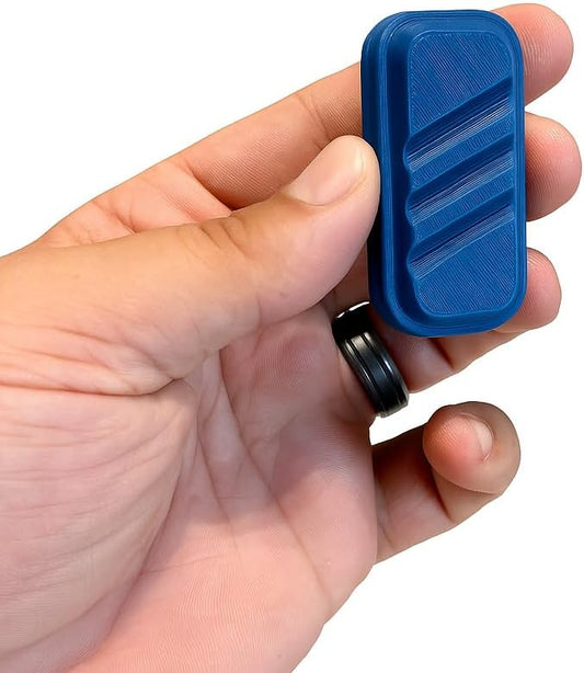 DesertGlide 20X Magnetic Fidget Slider, Gold Metallic, Portable Stress Relief Toy