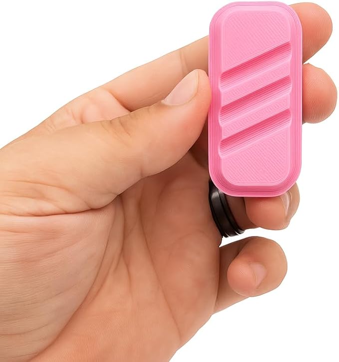 DesertGlide 20X Magnetic Fidget Slider, Gold Metallic, Portable Stress Relief Toy