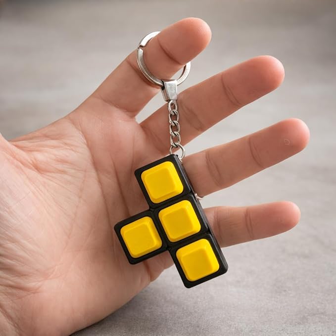 CLICKPACK Mechanical Fidget Clicker Keychain Set – 9 Style EDC Bundle