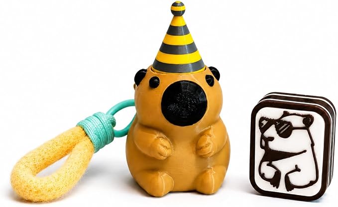Mr.Fidgey CapyVerse™ Complete Collection 5 Capybara Clicker Keychains