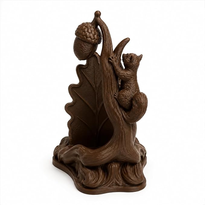 Woodland Squirrel Phone Stand Decorative Desktop Mobile Holder
