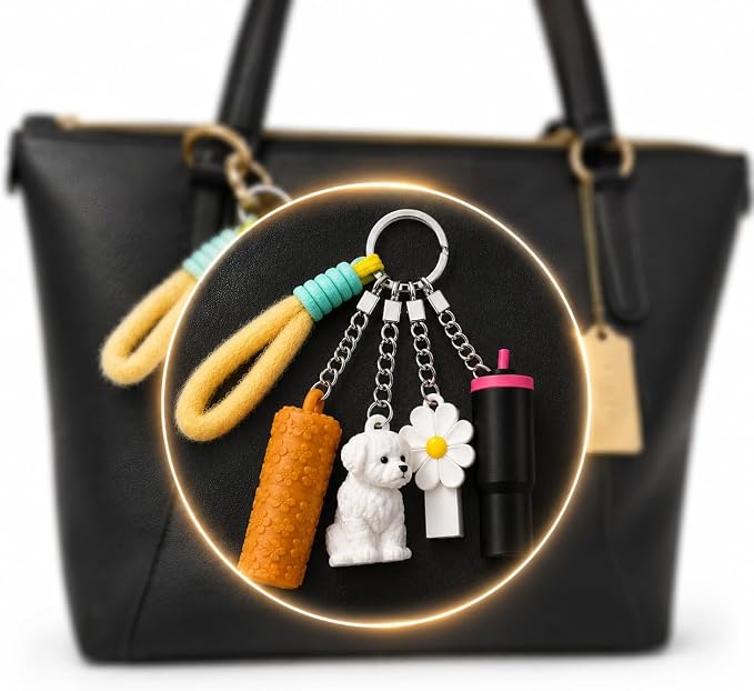 CharmLoop™ Collection 4-Piece Bag Charm Set