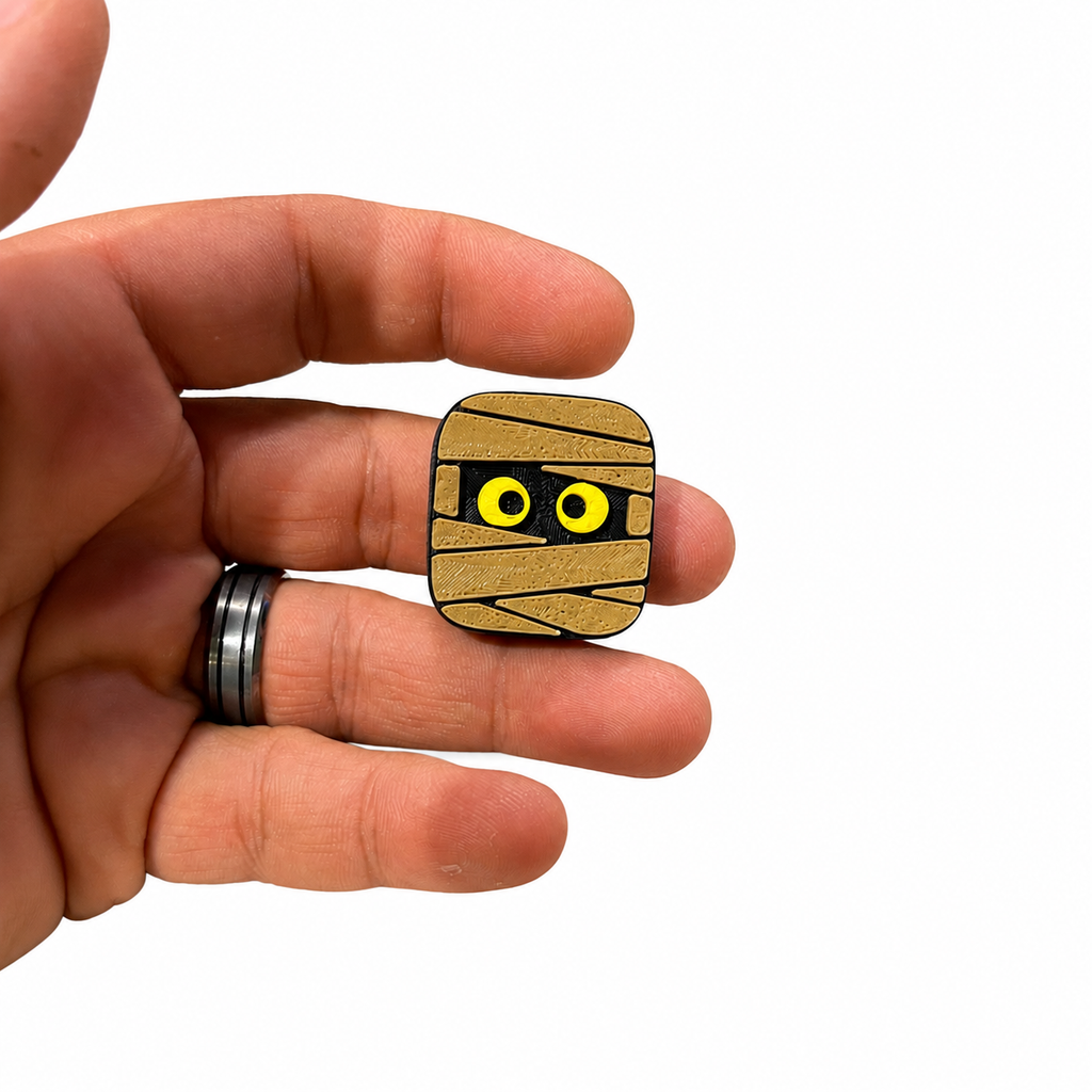 MummyGlide™ 8X — Egyptian Mummy Magnetic Fidget Slider