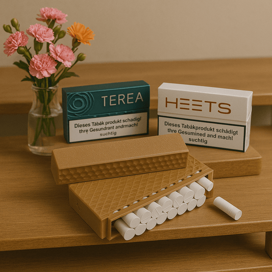 DazzlerCraft IQOS Capsule Vault – Premium HEETS & TEREA Storage Case