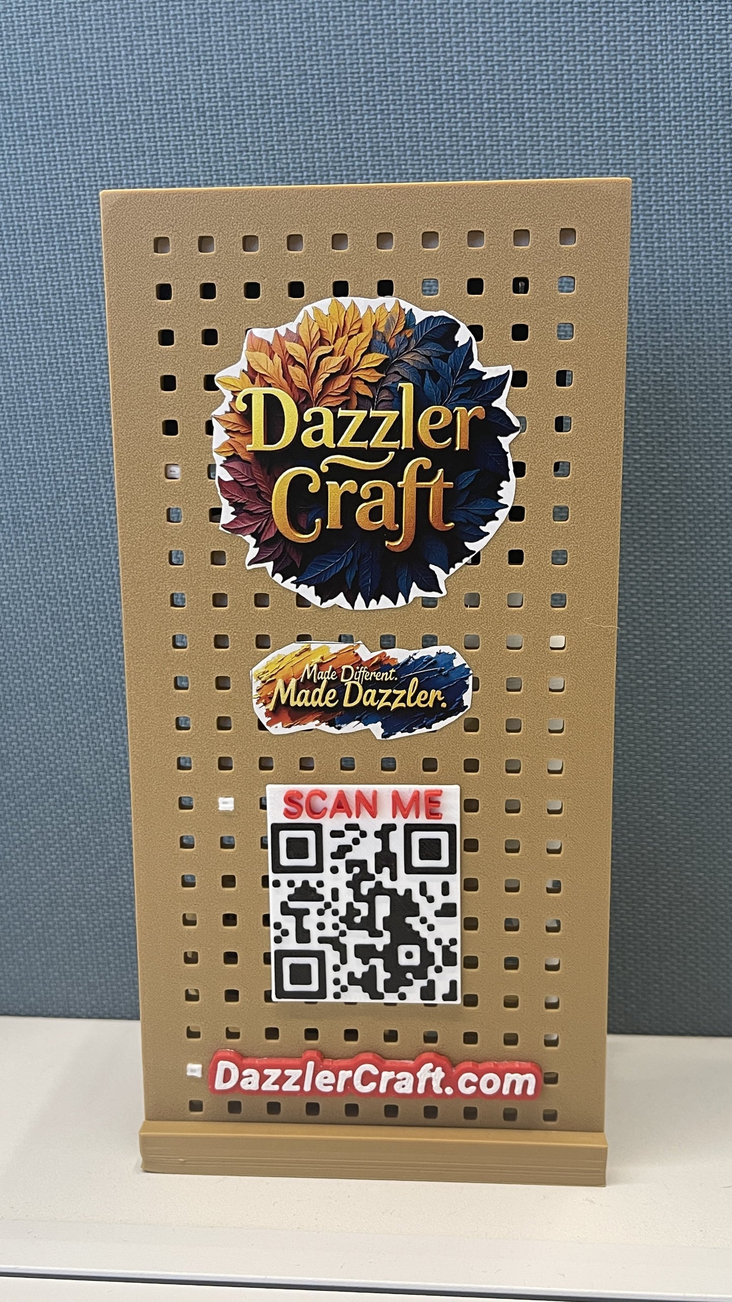 Mr. Tech Dazzler™ – Personalized Desk Totem for True Enthusiasts
