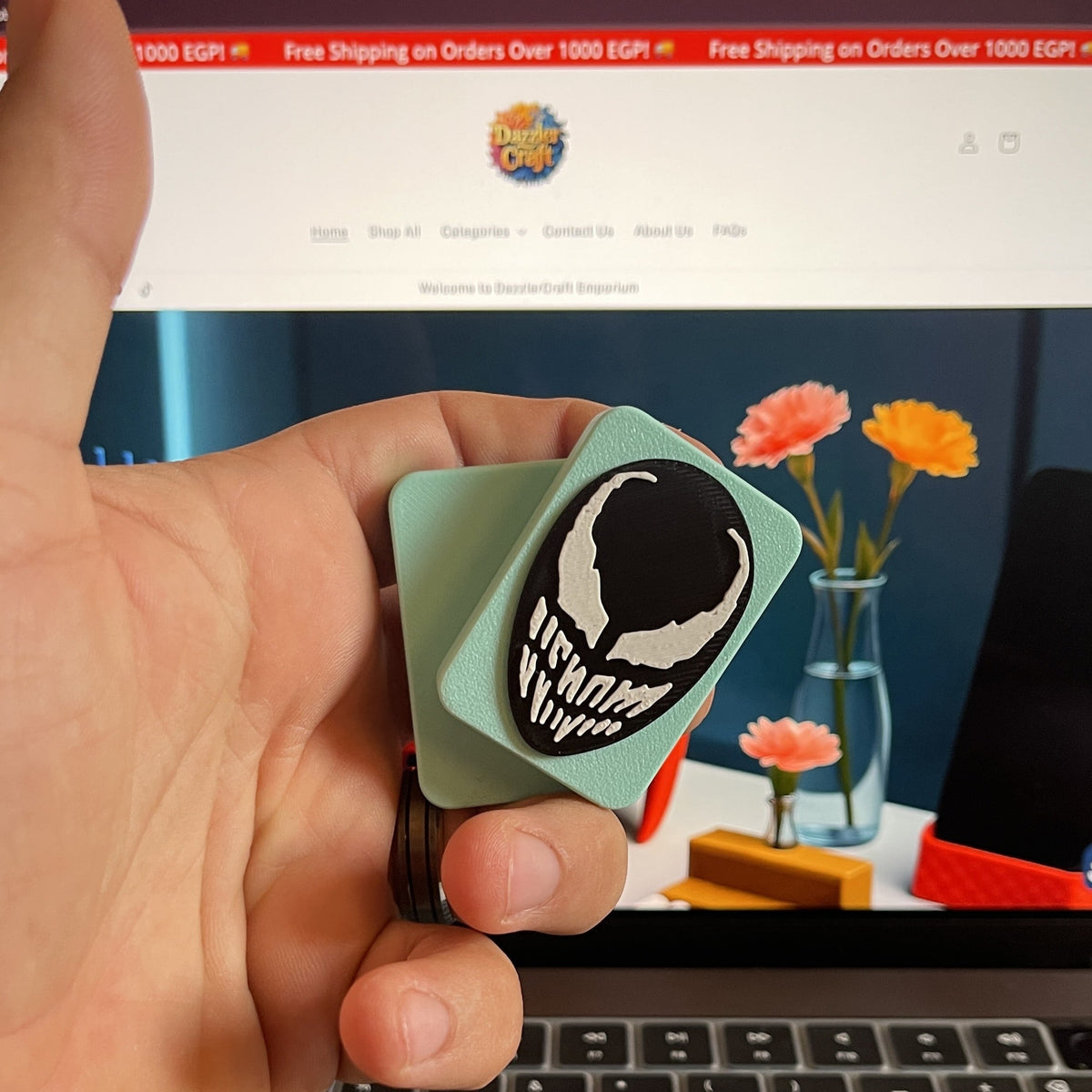 VenomSlide™ 22X – Magnetic Fidget Slider (Venom Edition)