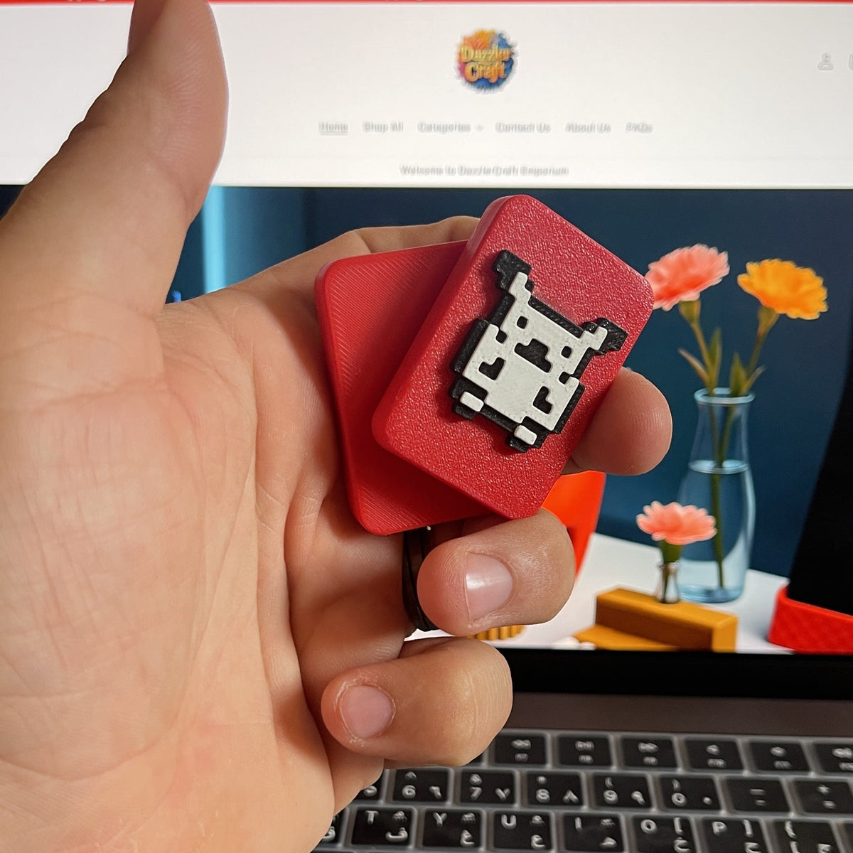 PixelPikaSlide™ 22X – Magnetic Fidget Slider (Retro Volt Edition)