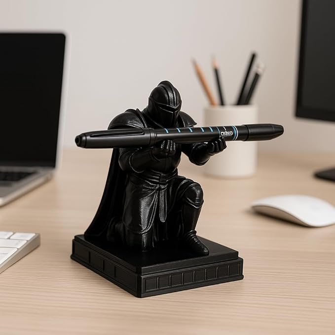 IronSentinel™ Pen Holder – Bold Desk Organizer