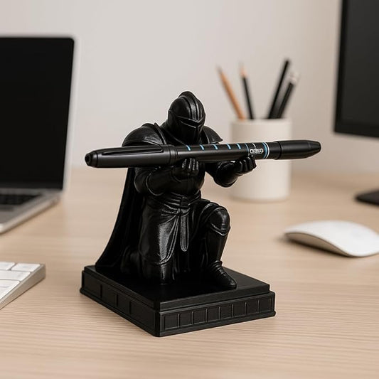 IronSentinel™ Pen Holder – Bold Desk Organizer