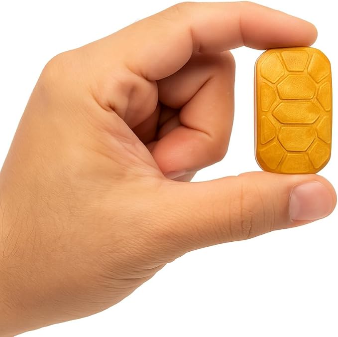 MagnoShell™ 16X Strong Magnet Fidget Slider Toy, Hexagonal Pattern, Gold